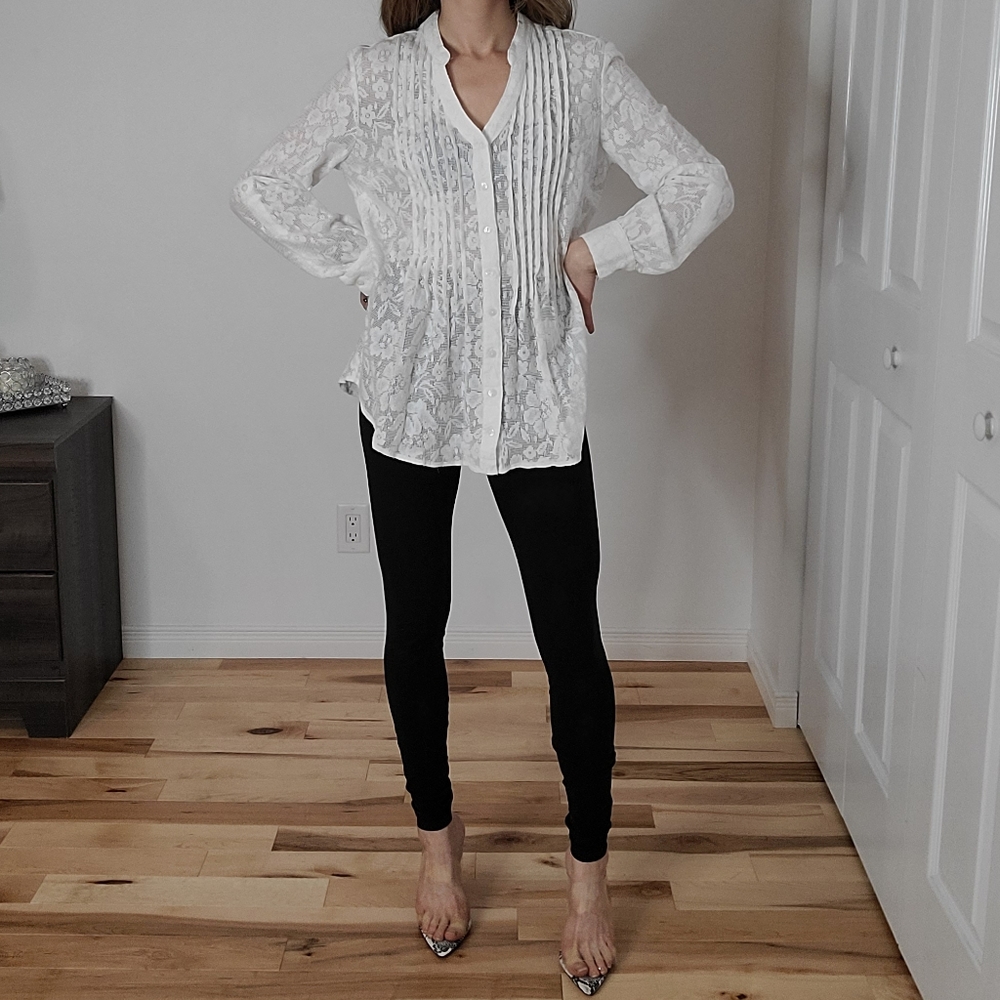 Style & Co. petite long sleeve blouse